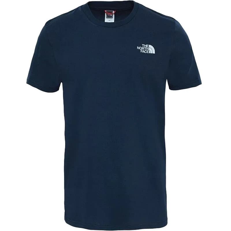 Featured product image of the-north-face-t-shirt-mens-logo-short-sleeved-navy