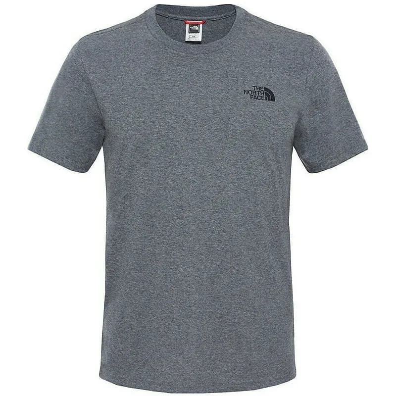 Featured product image of the-north-face-t-shirt-mens-logo-short-sleeved-grey