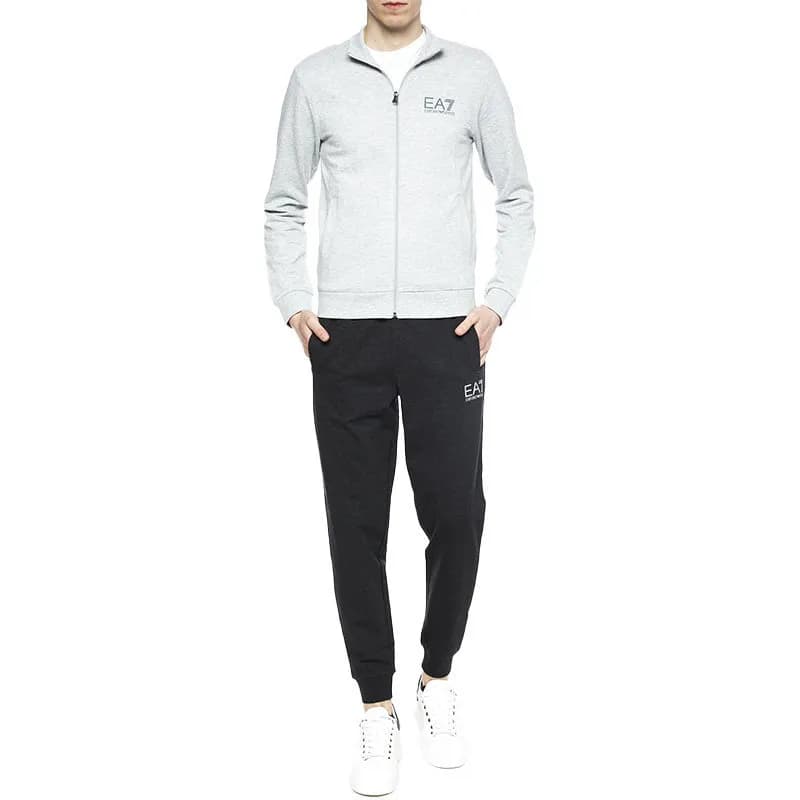 Featured product image of emporio-armani-3zpv51-ea7-mens-tracksuit-full-set-cotton-sweatshirt-bottom