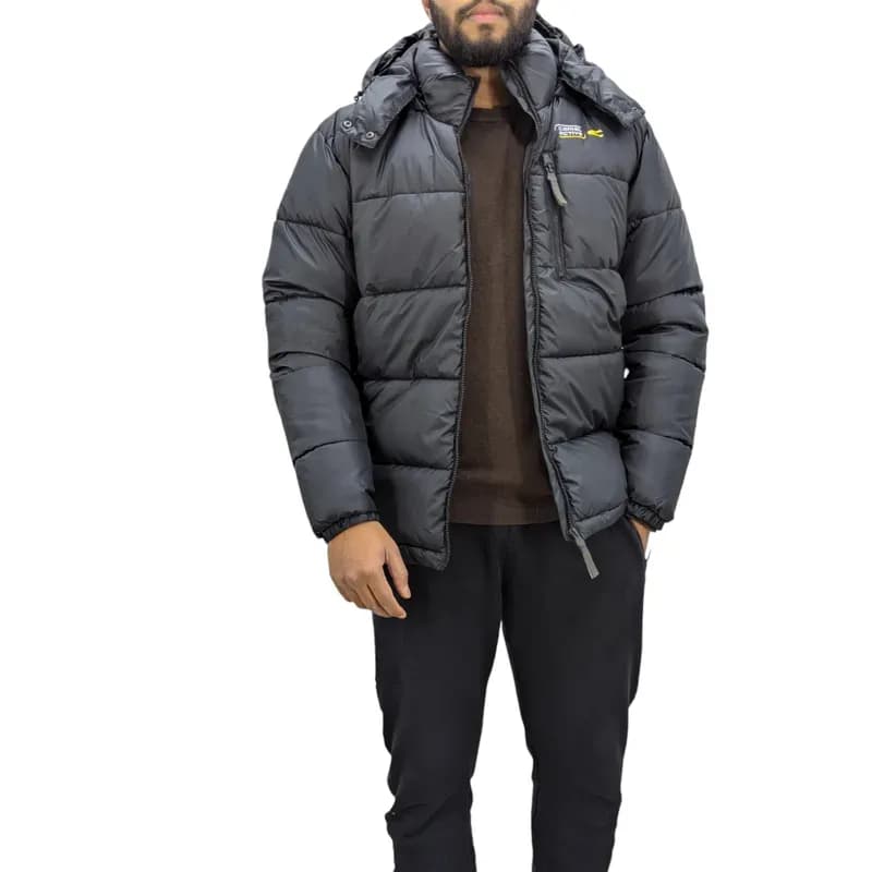 Featured product image of camel-active-mens-puffer-jacket-padded-detachable-hood