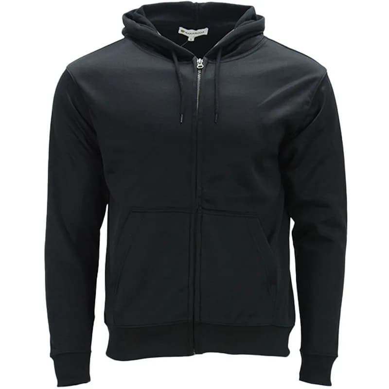 Featured product image of bakaruda-mens-hoodie-full-zip-gym-top-black