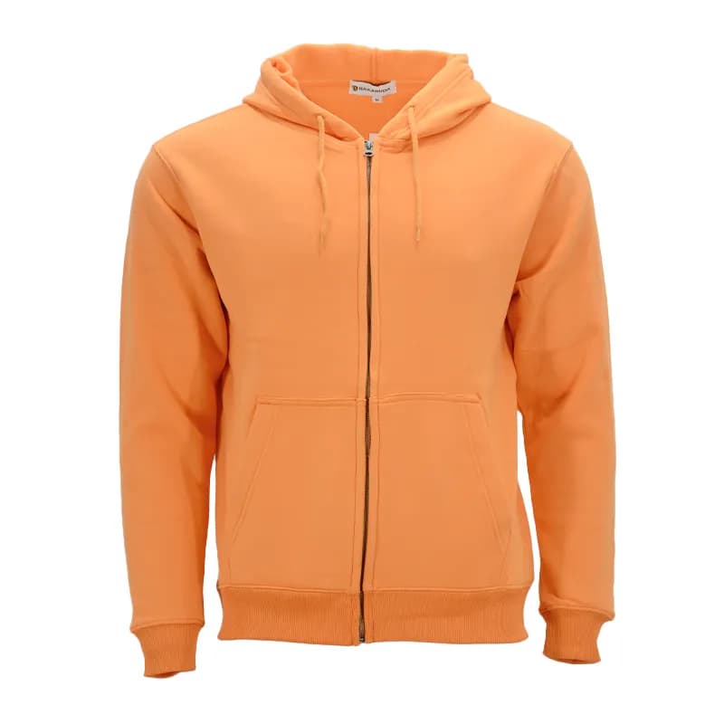 Featured product image of bakaruda-mens-hoodie-full-zip-gym-top-orange