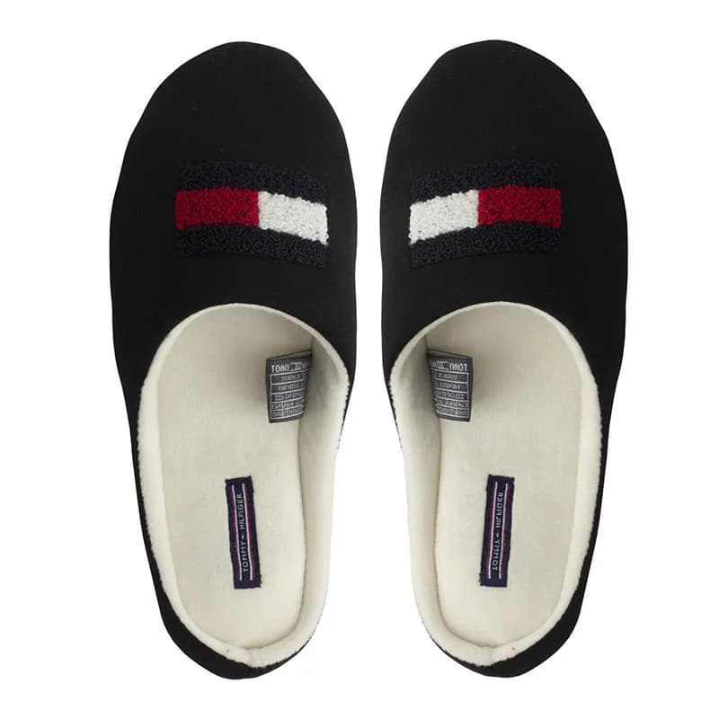 Featured product image of tommy-hilfiger-fw0fw03515-womens-indoor-slippers-black