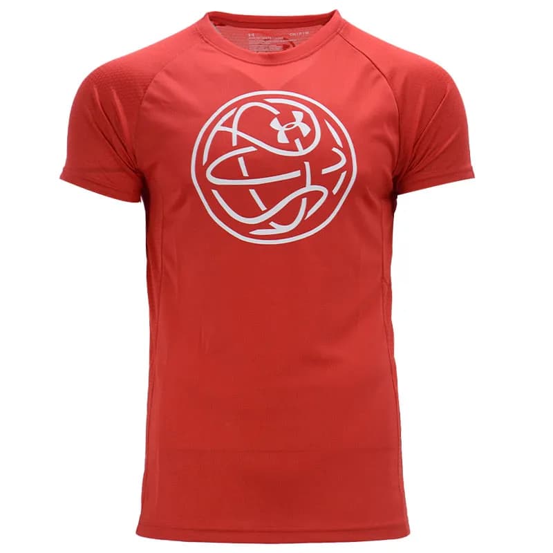 Featured product image of under-armour-dri-fit-mens-t-shirts-short-sleeve-red-maze