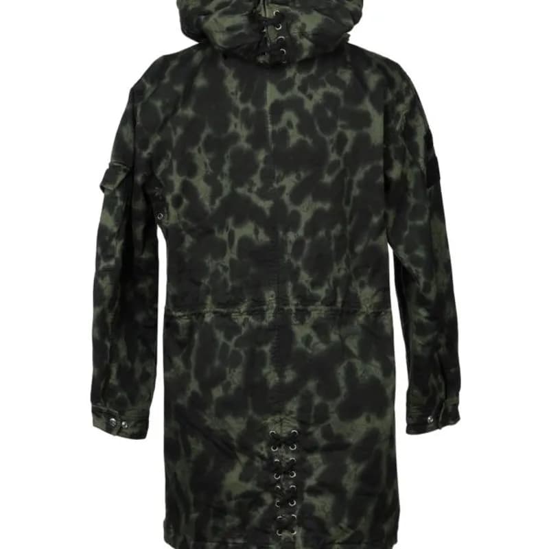 Featured product image of diesel-j-crazy-mens-parka-jacket-camouflage-quilted-coat-long-hooded-waistcoat