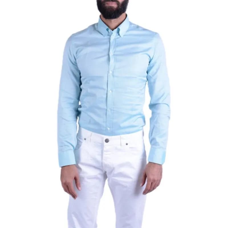 Featured product image of armani-collezioni-nccs1l-041-mens-shirt-summer-long-sleeve-slim-fit-casual-shirt