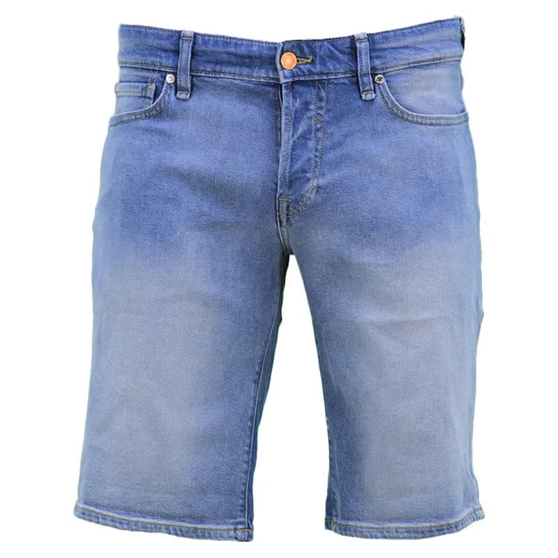 Featured product image of guess-mens-cotton-shorts-regular-fit-casual-summer-denim-beach-shorts-light-blue