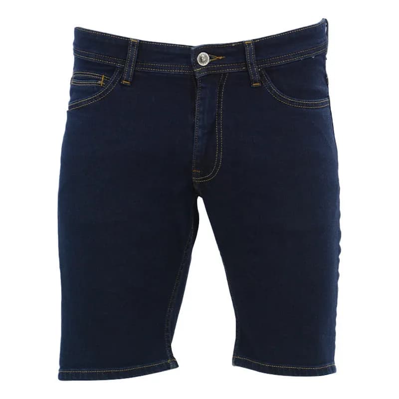 Featured product image of harmont-and-blaine-mens-denim-shorts-slim-fit-drak-blue
