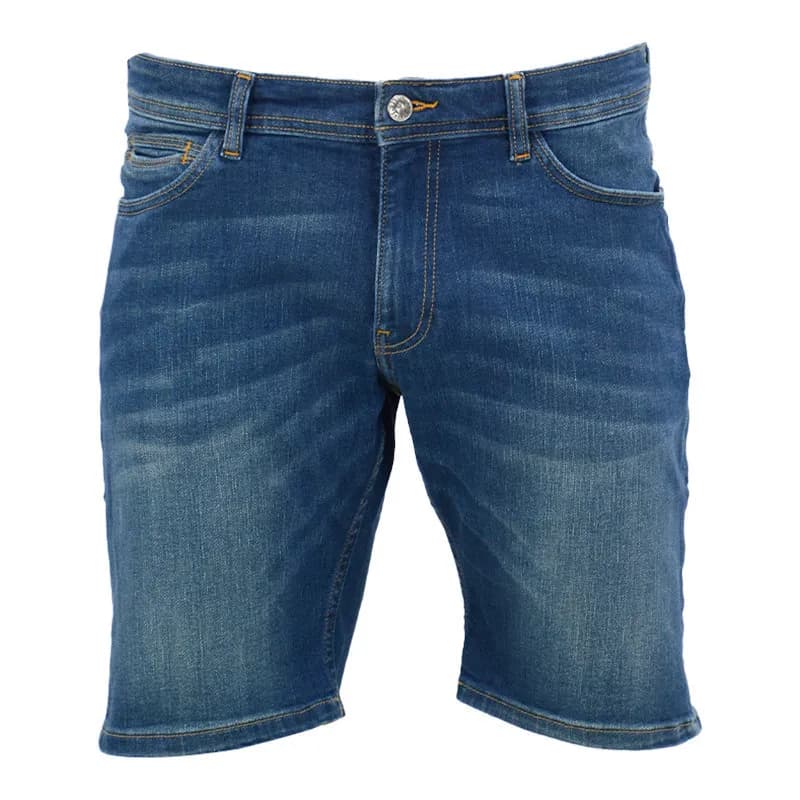 Featured product image of harmont-and-blaine-mens-denim-shorts-slim-fit-medium-blue