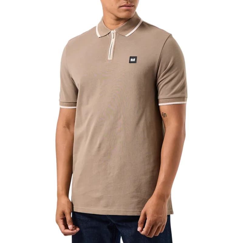 Featured product image of weekend-offender-mens-classic-shore-polo-shirts-mocha-brown