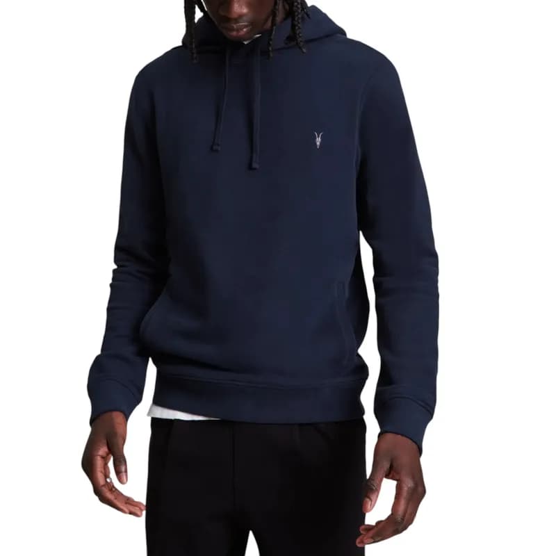 Featured product image of all-saints-raven-oth-mens-hoodies-pullover-jumper-navy