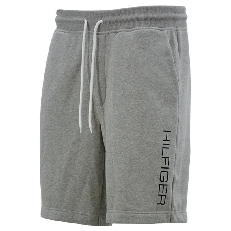 Grey sweatpant shorts mens best sale