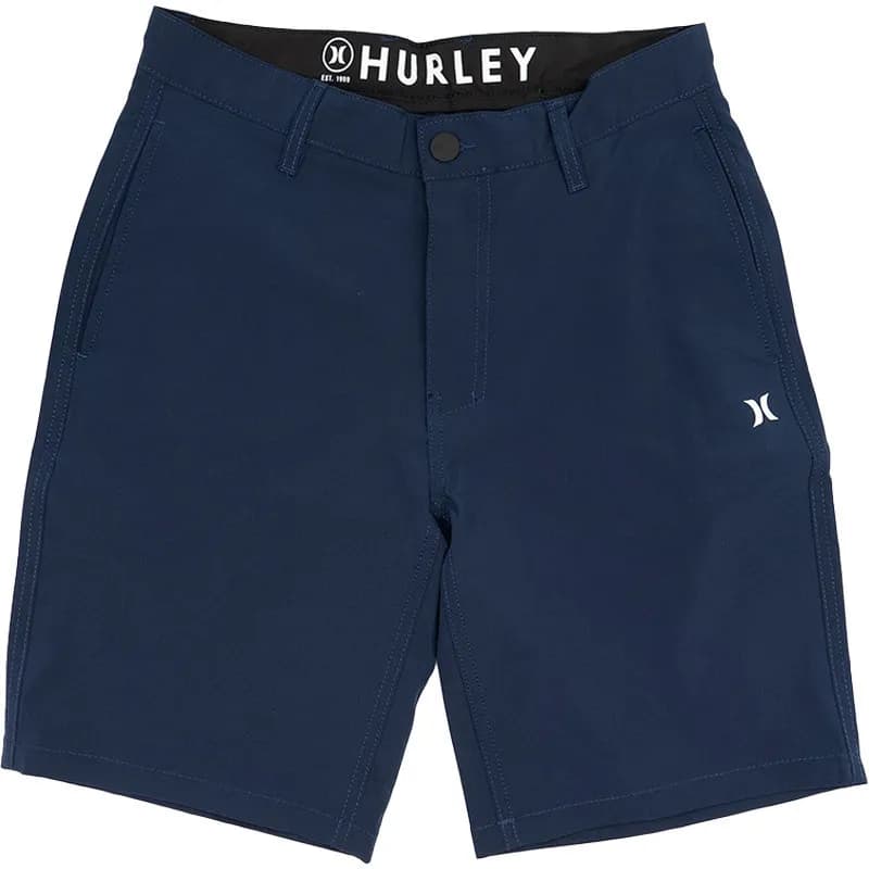 Featured product image of hurley-mens-chino-shorts-hybrid-quick-dry-knee-summer-bermuda-half-pants-beach