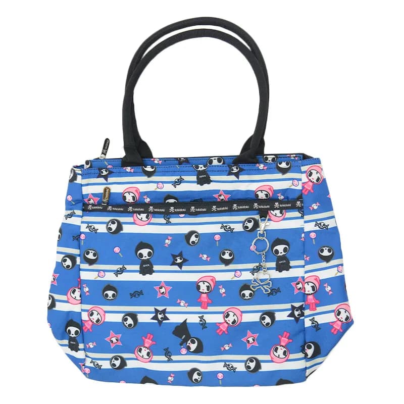 Featured product image of tokidoki-girls-shoulder-bag-top-handle-travel-handbag-blue