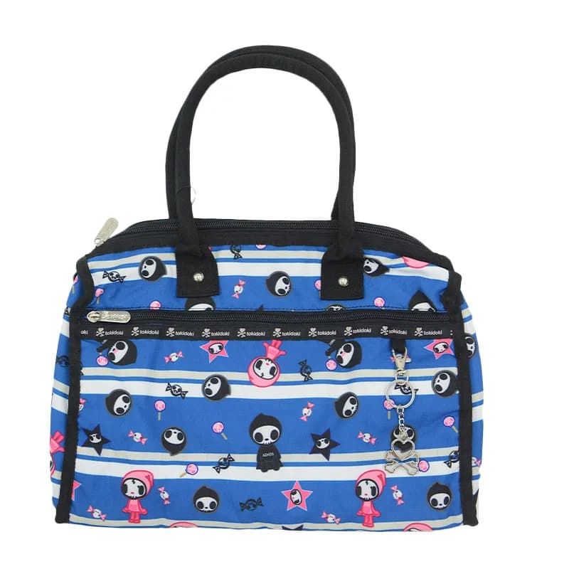 Featured product image of tokidoki-girls-shoulder-bag-anime-printed-handbags-blue