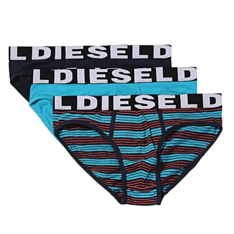 Featured product image of diesel-umber-ander-mens-briefs-shorts-stretch-cotton-3x-pack-trunks-underwear