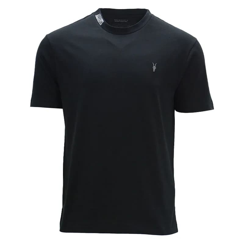 Featured product image of all-saints-mens-short-sleeve-t-shirts-casual-crew-neck-black