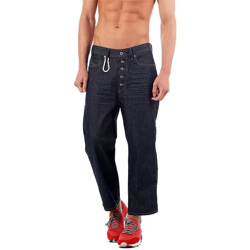 Diesel Flip 0088z Mens Denim Jeans Comfort Straight Trouser Pant