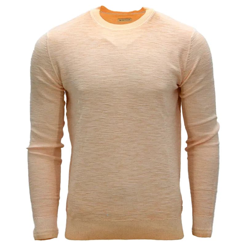 Featured product image of tom-tailor-mens-jumpers-pullover-sweater-light-orange