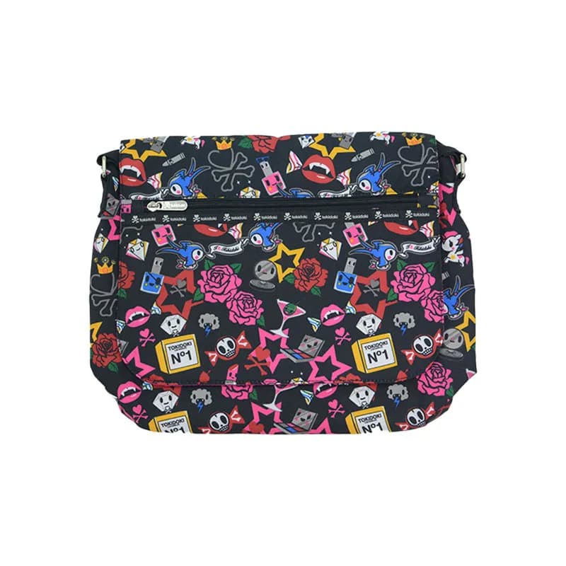Featured product image of toki-doki-kids-shoulder-bag-side-picnic-travel-beg-black