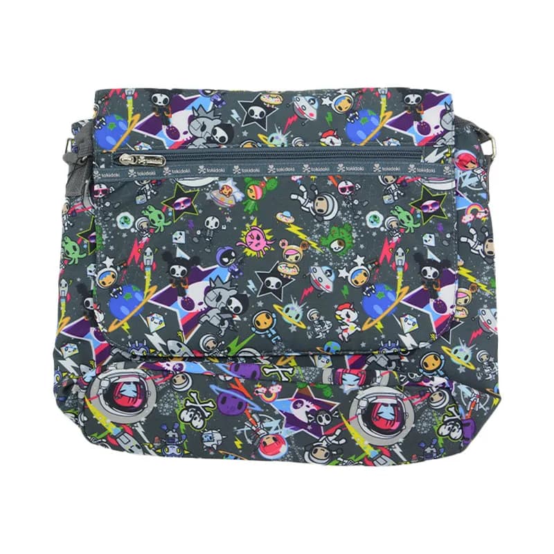 Featured product image of toki-doki-kids-shoulder-bag-side-picnic-travel-beg-charcoal-grey