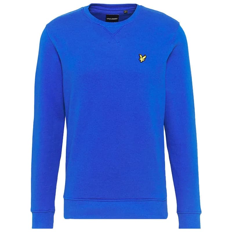 Featured product image of lyle-and-scott-mens-ml424vog-jumpers-crew-neck-sweatshirts-royal-blue