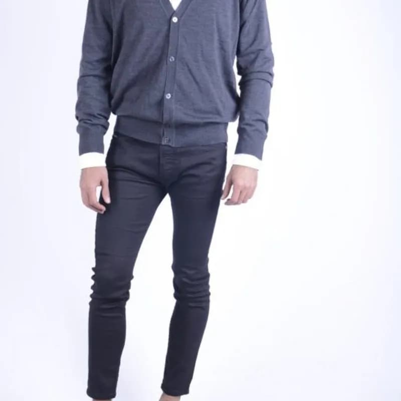 Featured product image of armani-mens-knitwear-long-sleeve-button-sweatshirt-italy