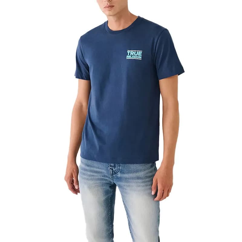 Featured product image of true-religion-mens-t-shirts-buddha-short-sleeve-tee-navy