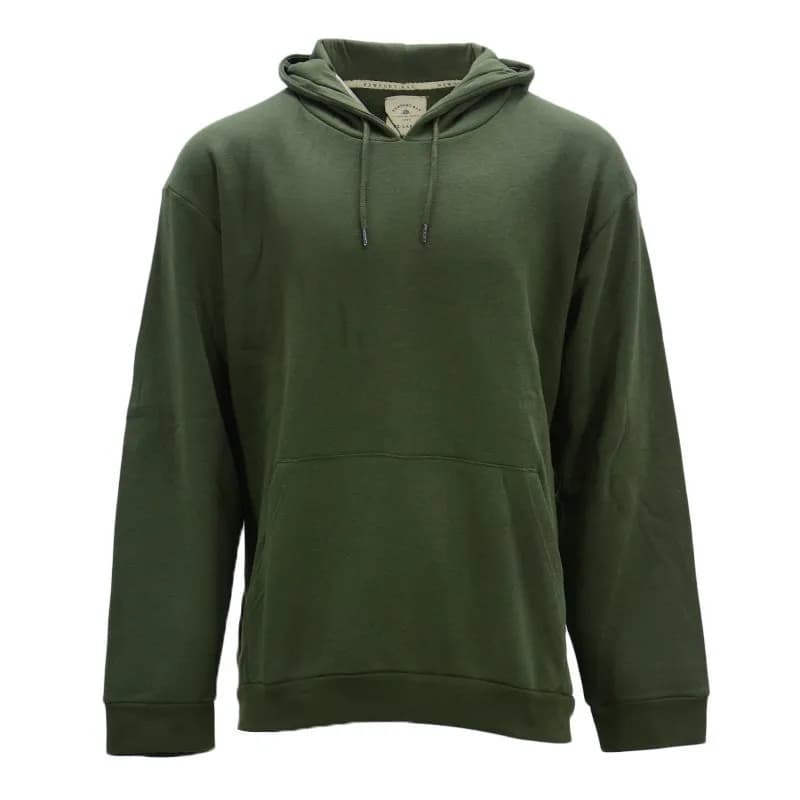 Featured product image of mens-pullover-fleece-hoodie-olive-green