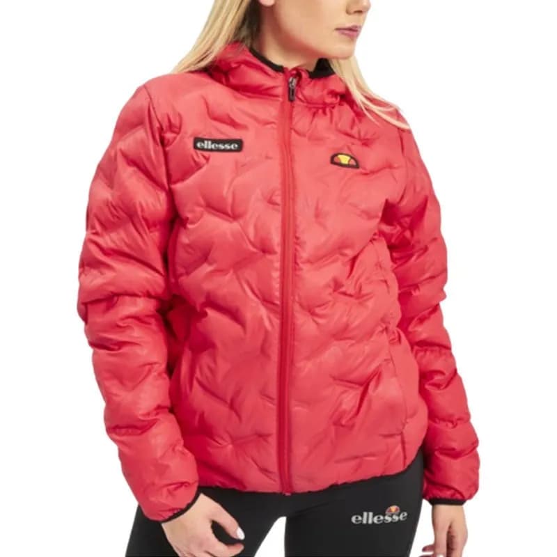 Featured product image of ellesse-calonazzo-src07232-womens-puffer-jacket-quilted-hooded-padded-coat-pink