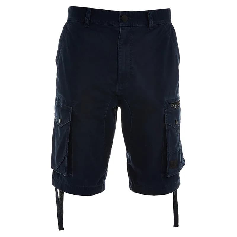 Featured product image of denim-co-mens-cargo-shorts-regular-fit-relax-knee-summer-soft-cotton-half-pants