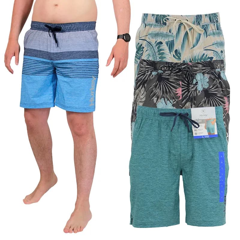 Hurley mens swim trunks sale sales
