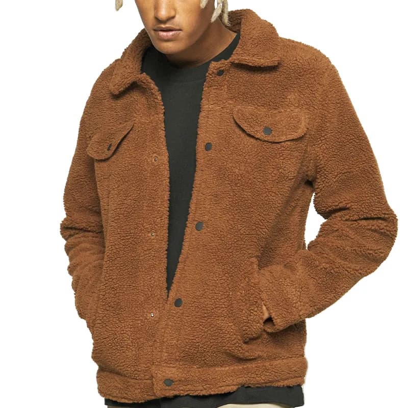 Featured product image of brave-soul-mens-quilted-jackets-regular-fit-brown
