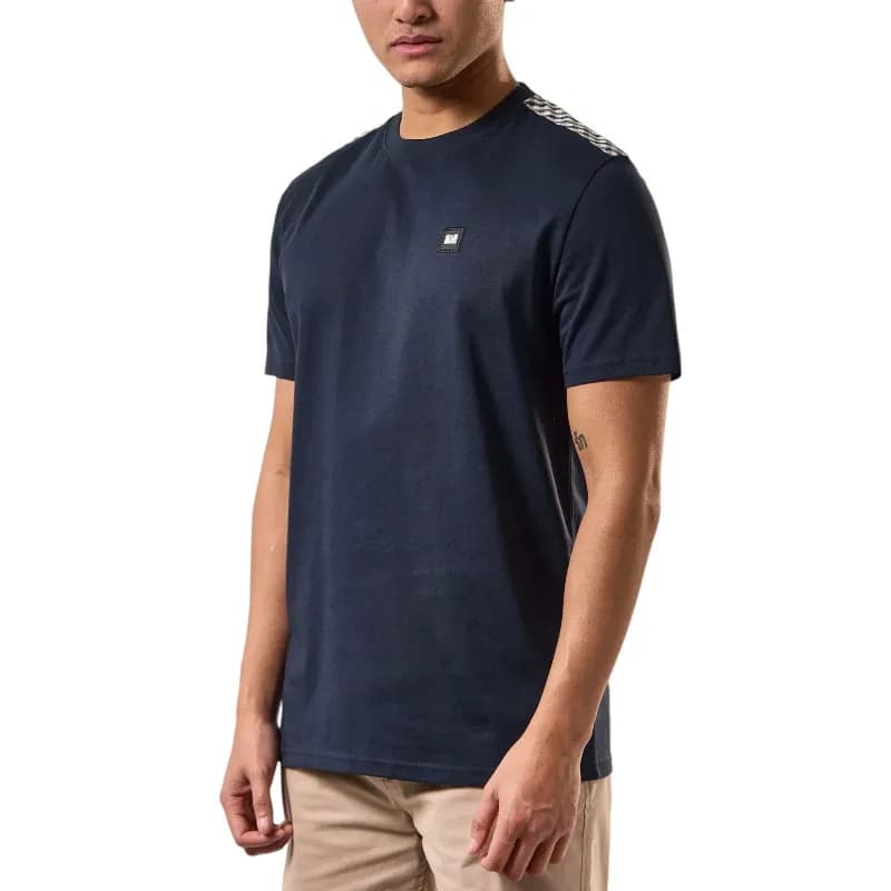 Featured product image of weekend-offender-mens-t-shirts-diaz-cotton-summer-tee-navy