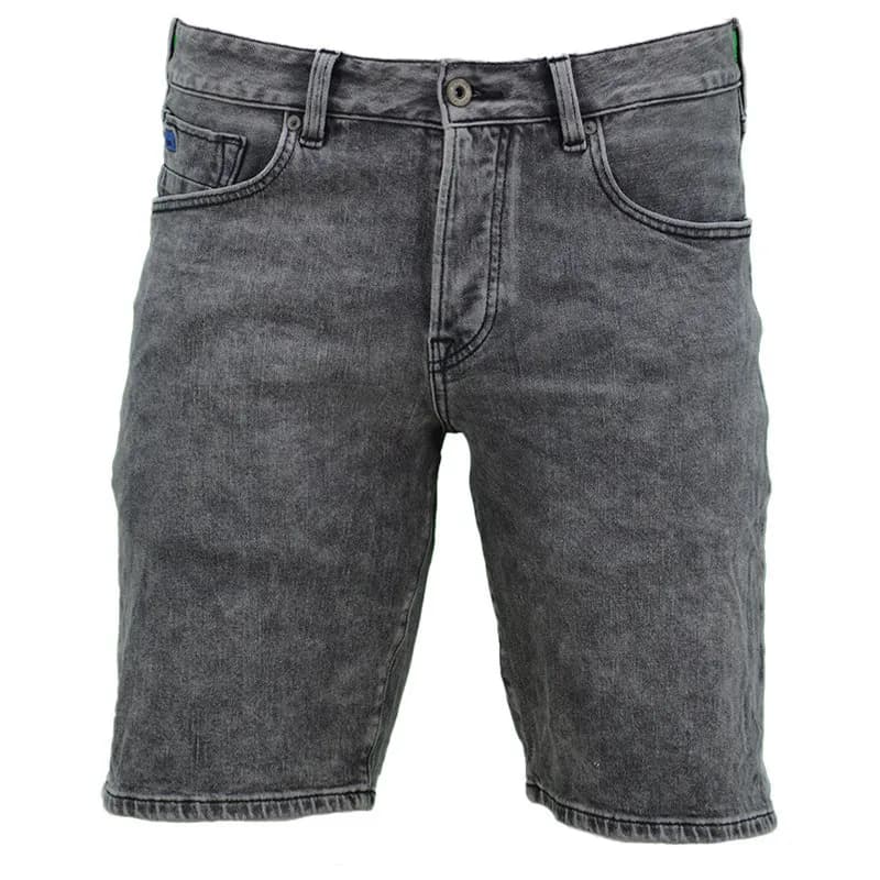 Featured product image of scotch-and-soda-mens-cargo-shorts-regular-fit-charcoal-grey