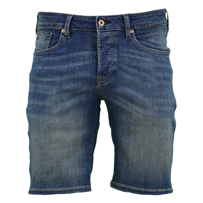 Featured product image of scotch-soda-mens-cargo-shorts-regular-fit-cotton-summer-denim-jeans-beachwear