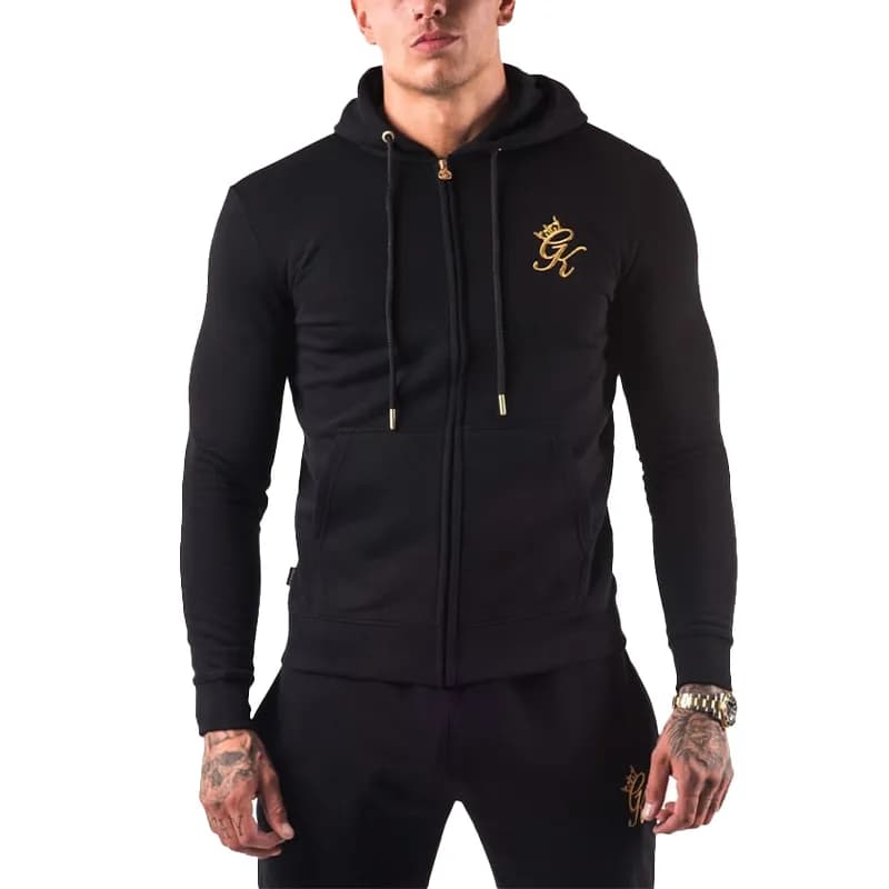 Featured product image of gym-king-mens-hoodies-sweat-hooded-top-sports-black