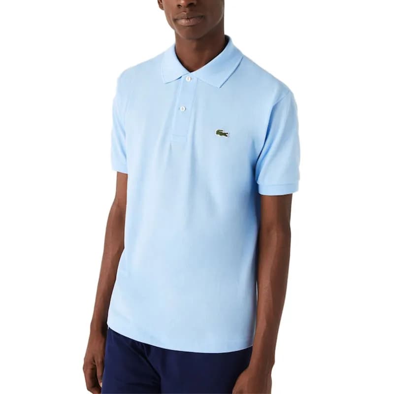 Featured product image of lacoste-mens-polo-shirts-sky-blue-collared-short-sleeve-sports-classic-golf-tee