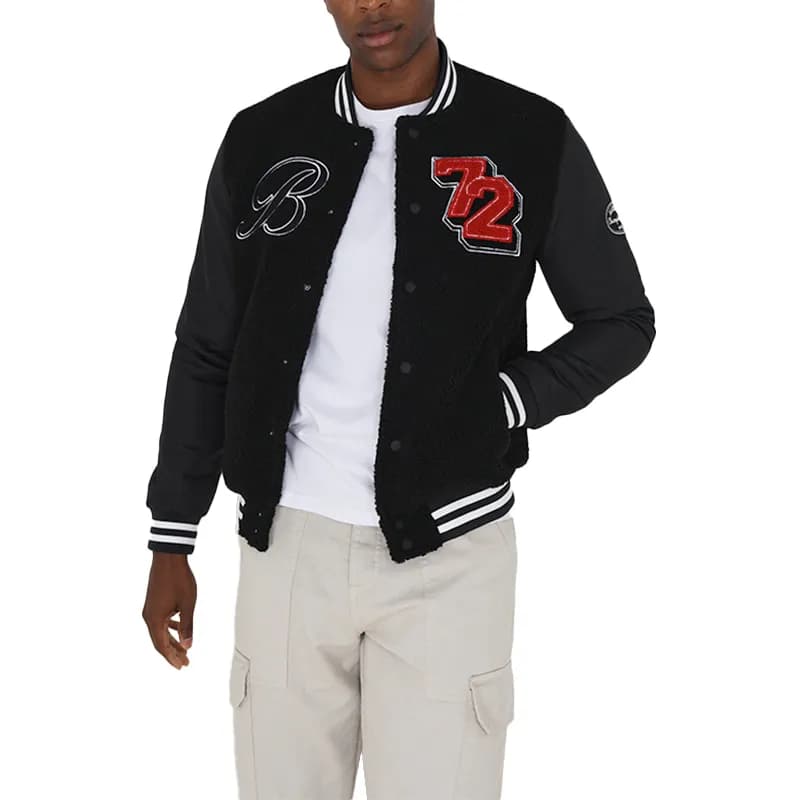 Featured product image of brave-soul-mens-baseball-jacket-regular-fit-warm-sports-coat