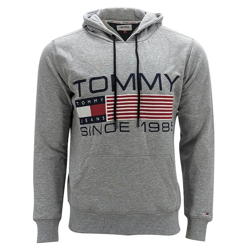 Featured product image of tommy-jeans-1322sq-mens-pullover-hoodie-grey