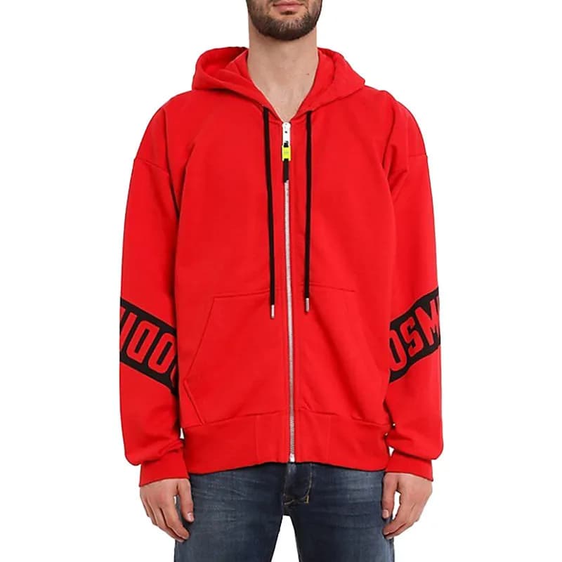 Featured product image of diesel-s-alby-zip-felpa-men-hoodie-red