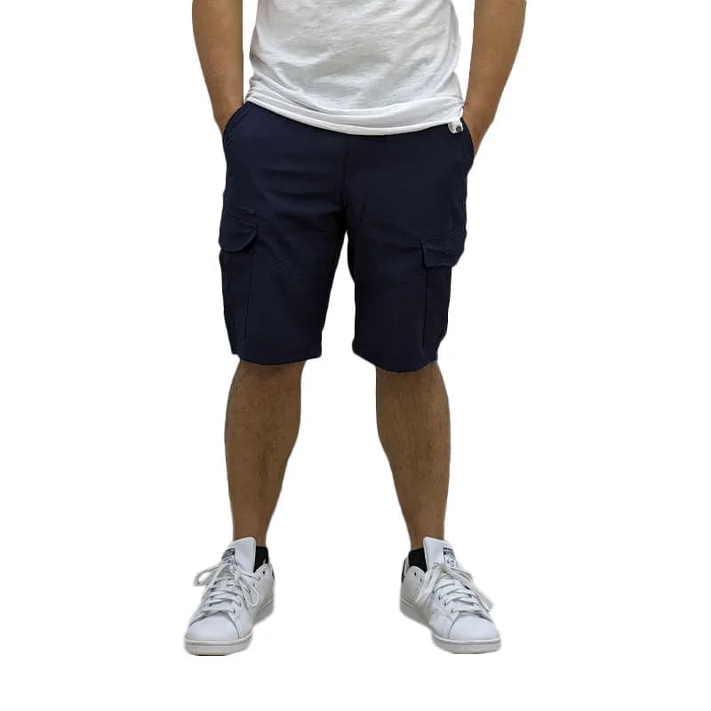 Featured product image of camel-active-mens-shorts-polyester-stretch-cargo-beach-pants-navy