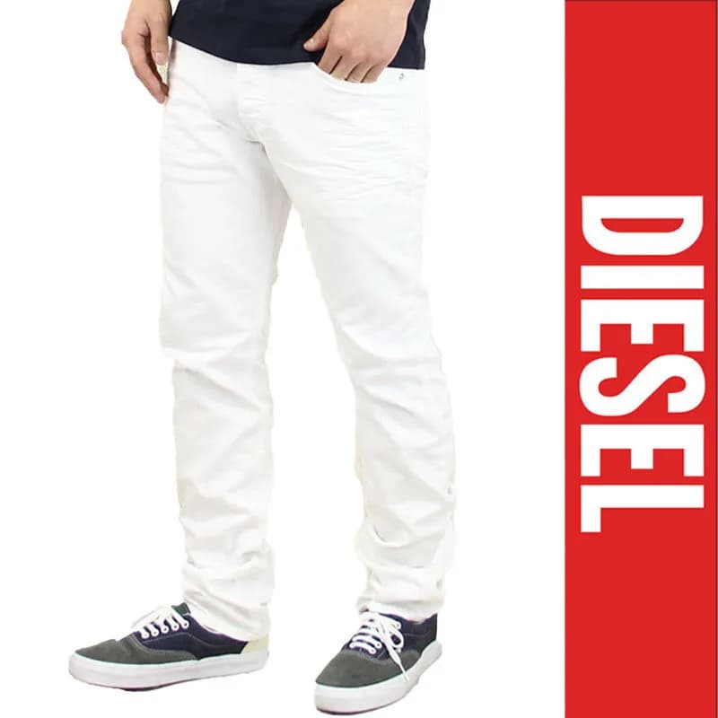 Featured product image of diesel-buster-0830g-mens-denim-jeans-white