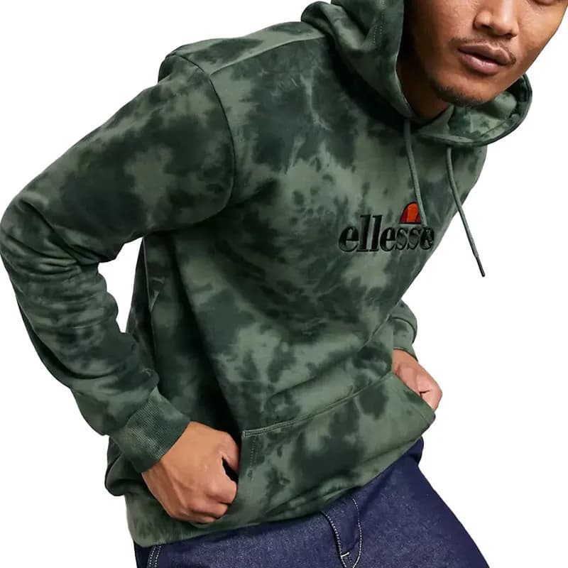 Camo ellesse hoodie top