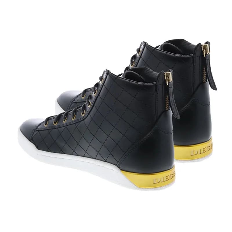Featured product image of diesel-tempus-diamond-mens-sneakers-leather-high-neck-trainers