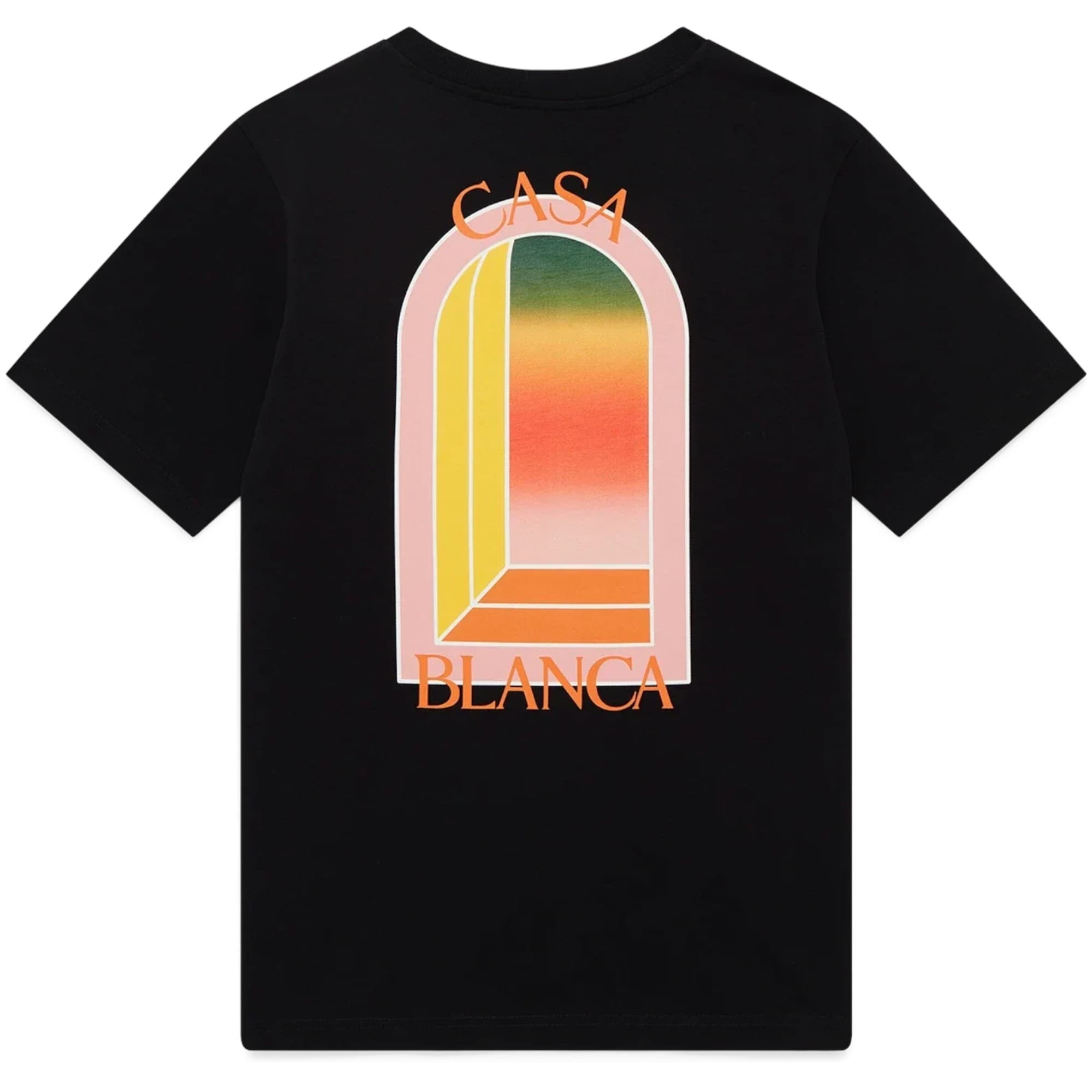 CASABLANCA Mens Gradient Arch Logo T Shirts