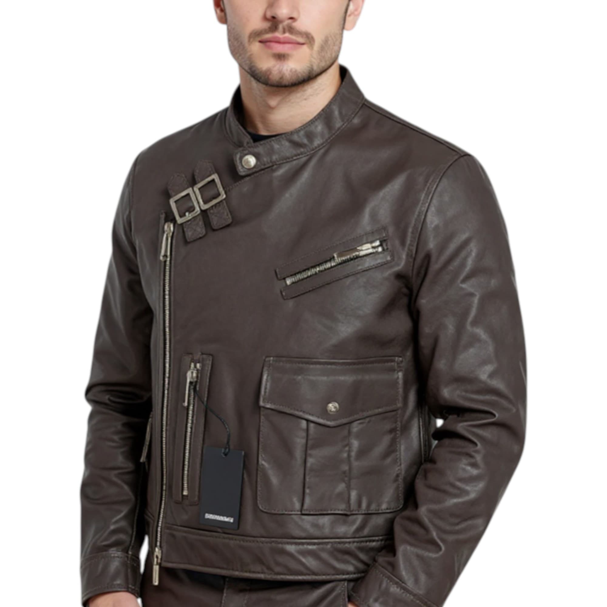 DSQUARED2 S71AN0198 Mens Biker Jacket