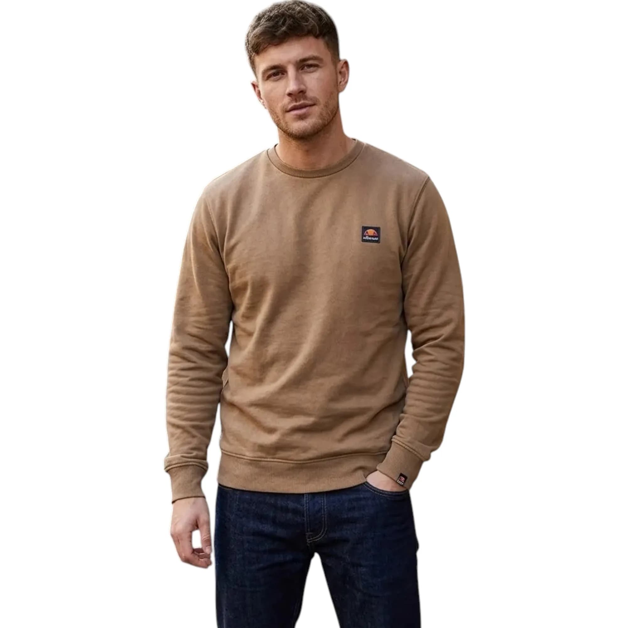 ELLESSE Mens Crew Neck Sweatshirts