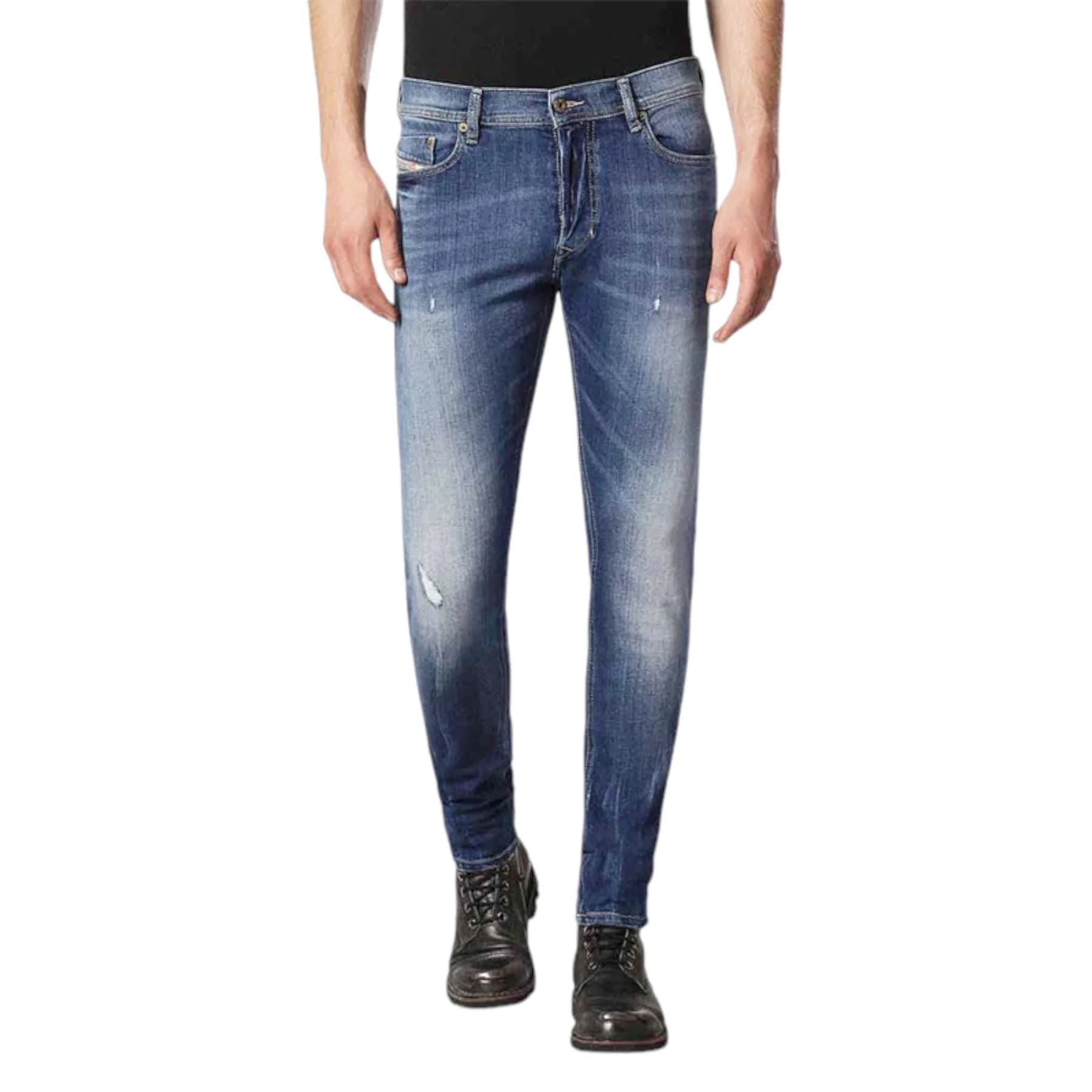 Diesel TEPPHAR 084GG men's denim jeans front view