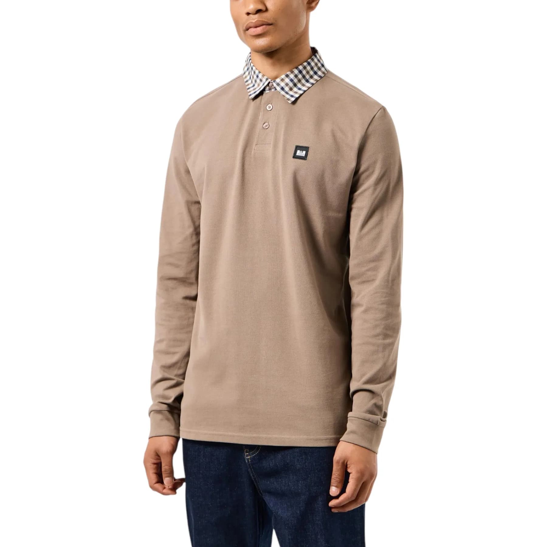 Weekend Offender Walker Mens Long Sleeve Polo Shirts